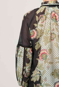 Espada Lace Trim Blouse