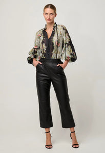 Espada Lace Trim Blouse