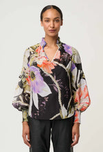 Colette Shirred Collar Blouse