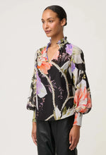 Colette Shirred Collar Blouse