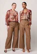 Freya Sheer Embellished Blouse - Cathedral Botanic