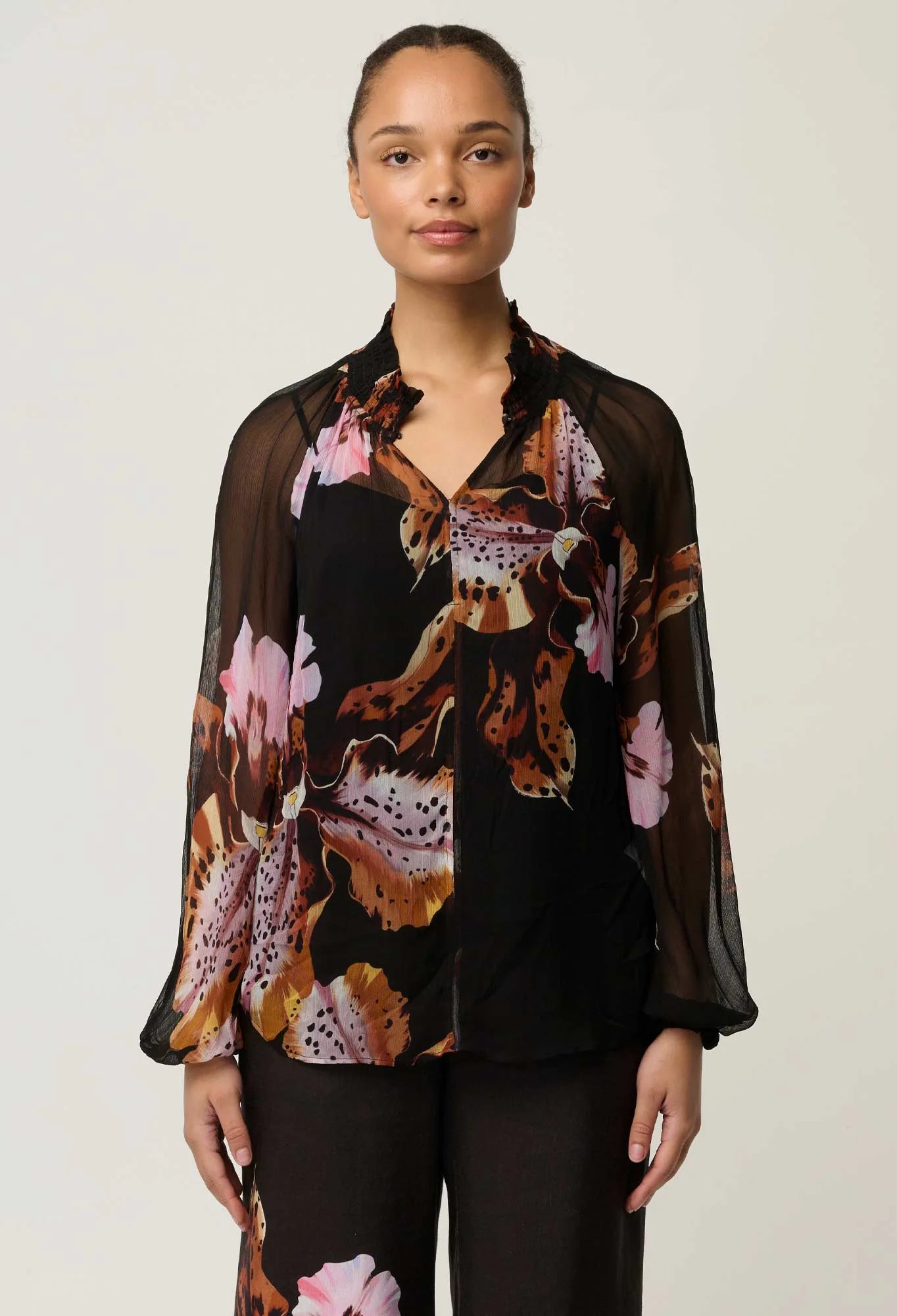Maris Sheer Chiffon Blouse