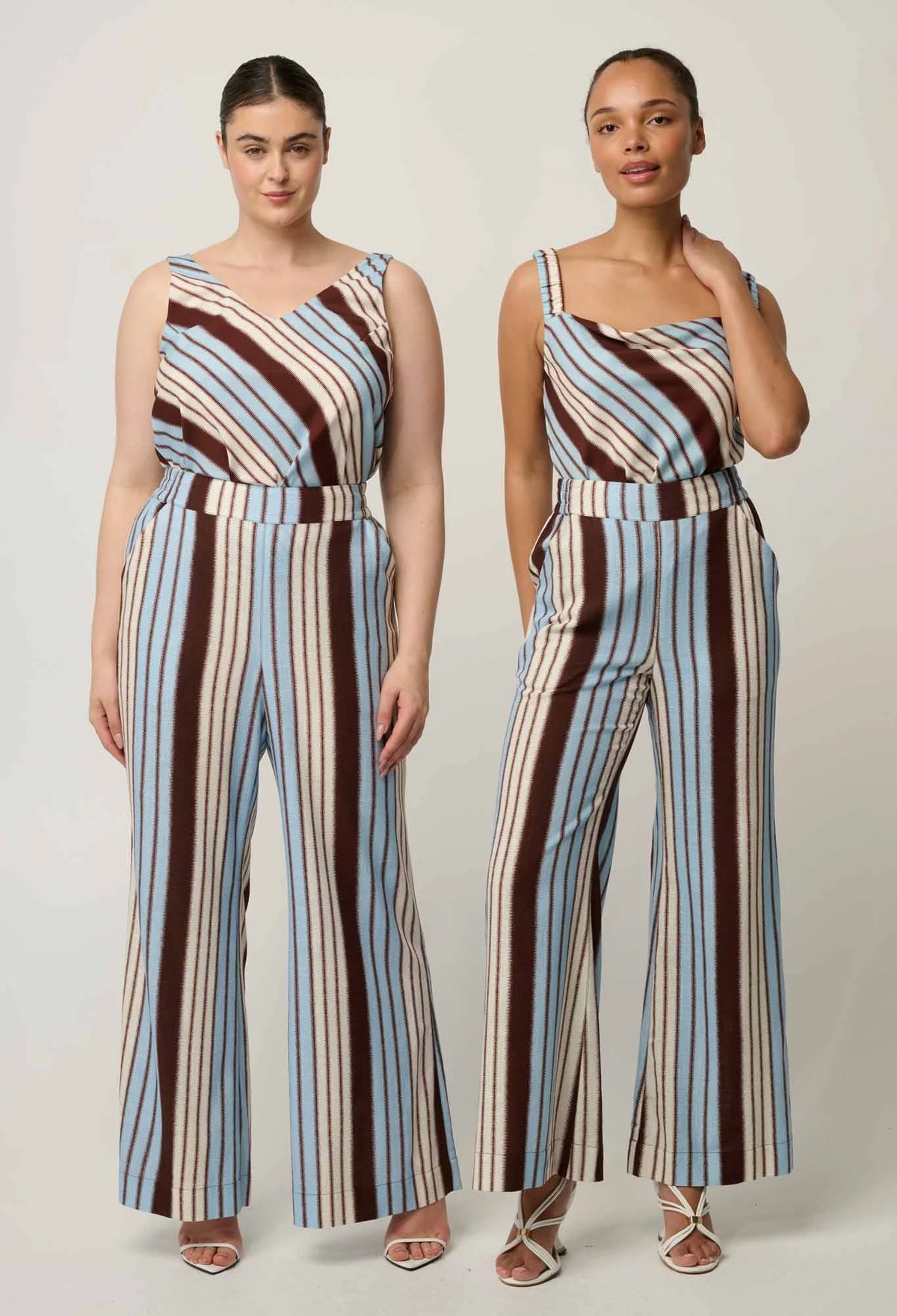 Delray Reversible Cami - Iridescent Stripe