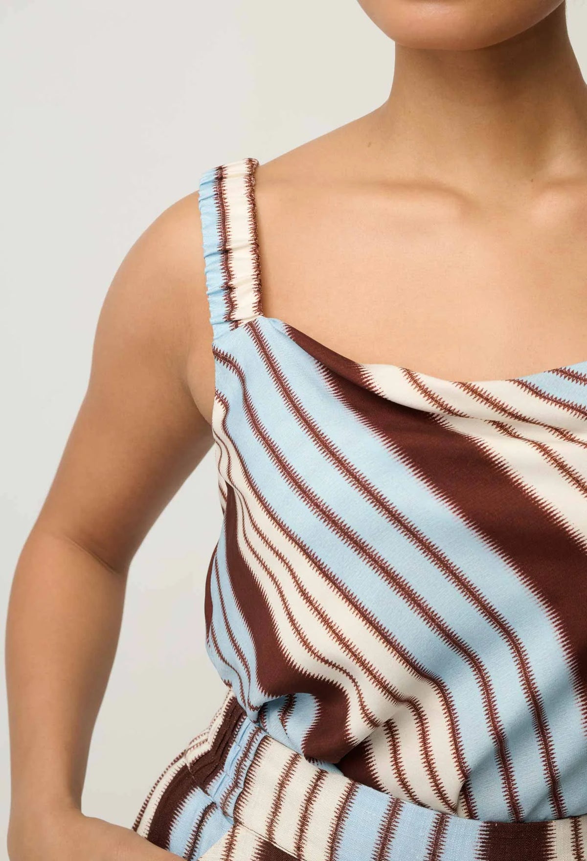 Delray Reversible Cami - Iridescent Stripe
