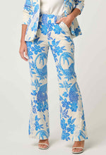 Leandro Contrast Lace Pant - Azure Mosaic