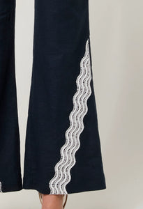 Leandro Contrast Trim Pant