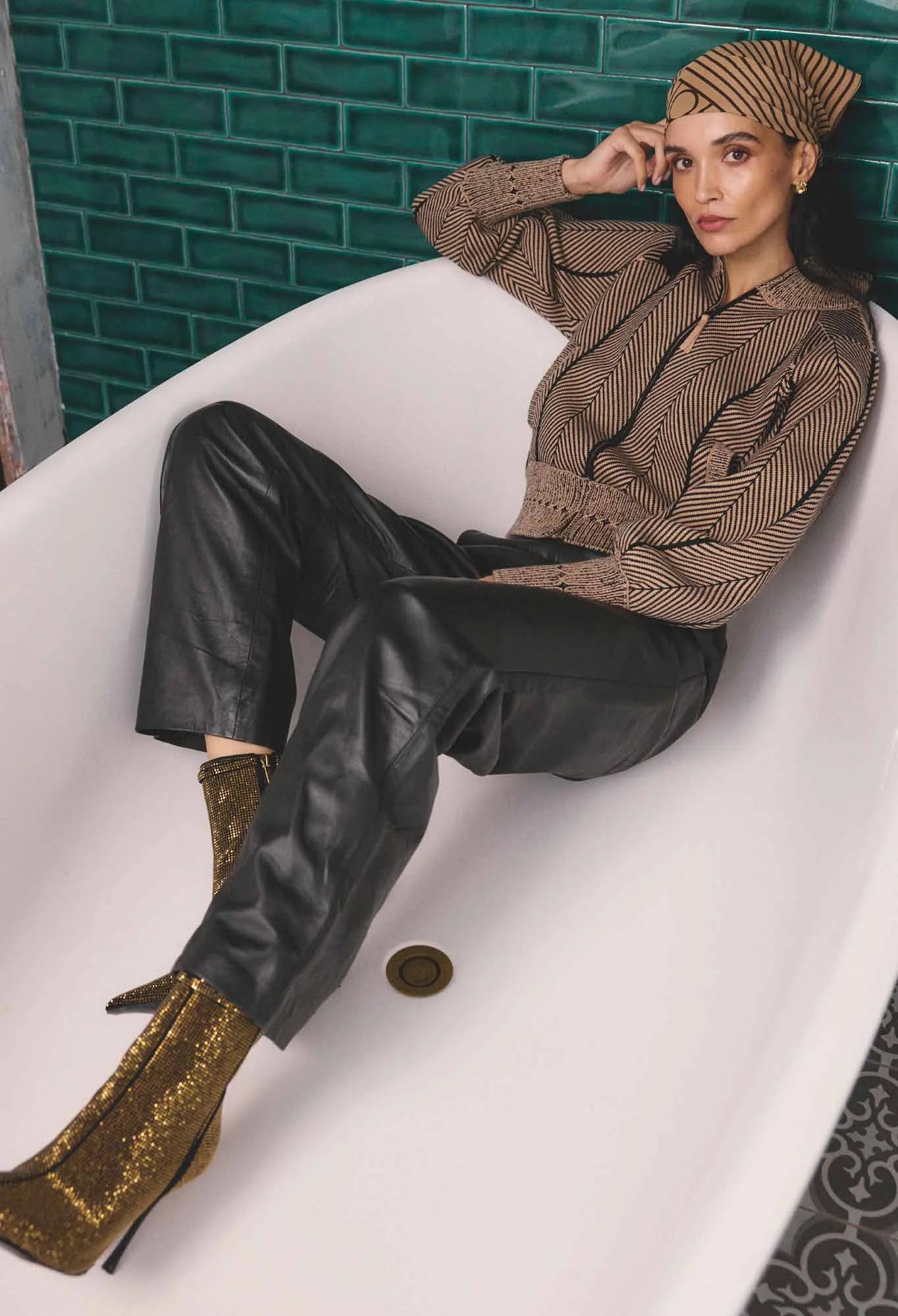 Joan Leather Pant