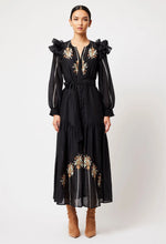 ONCE WAS Aquila Embroidered Dress