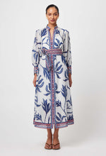 Tierra Silk Cotton Midi Dress