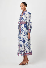 Tierra Silk Cotton Midi Dress