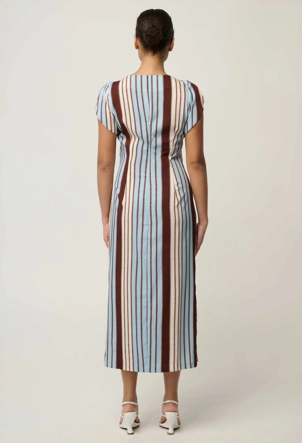 Geneva Dress - Iridescent Stripe