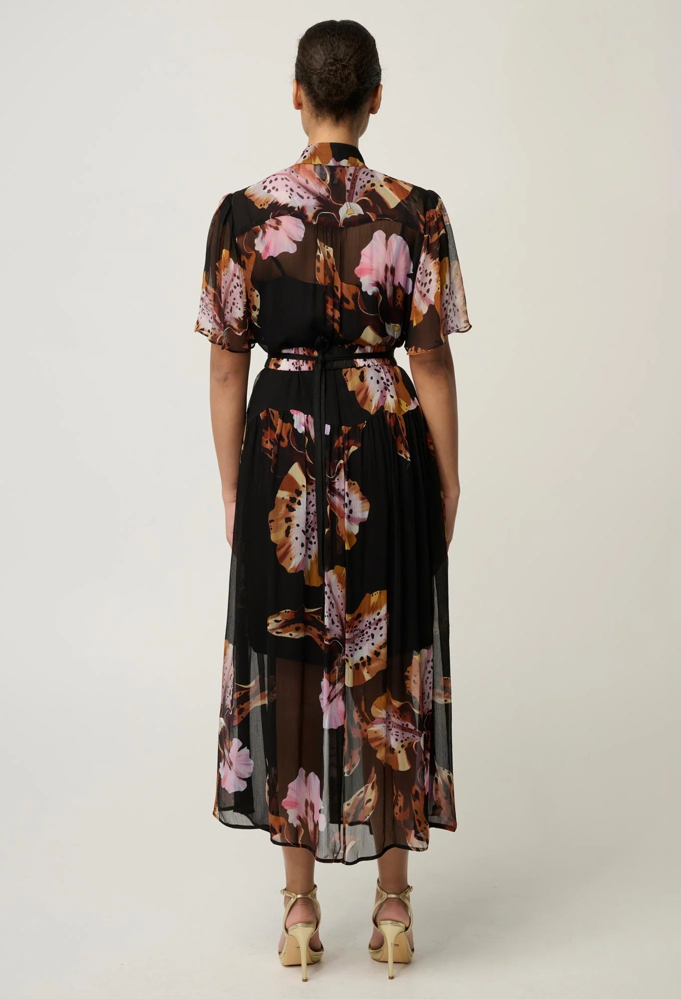 Ceres Sheer Chiffon Maxi