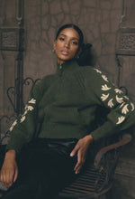 Carmela Knitted Bomber - Oliva