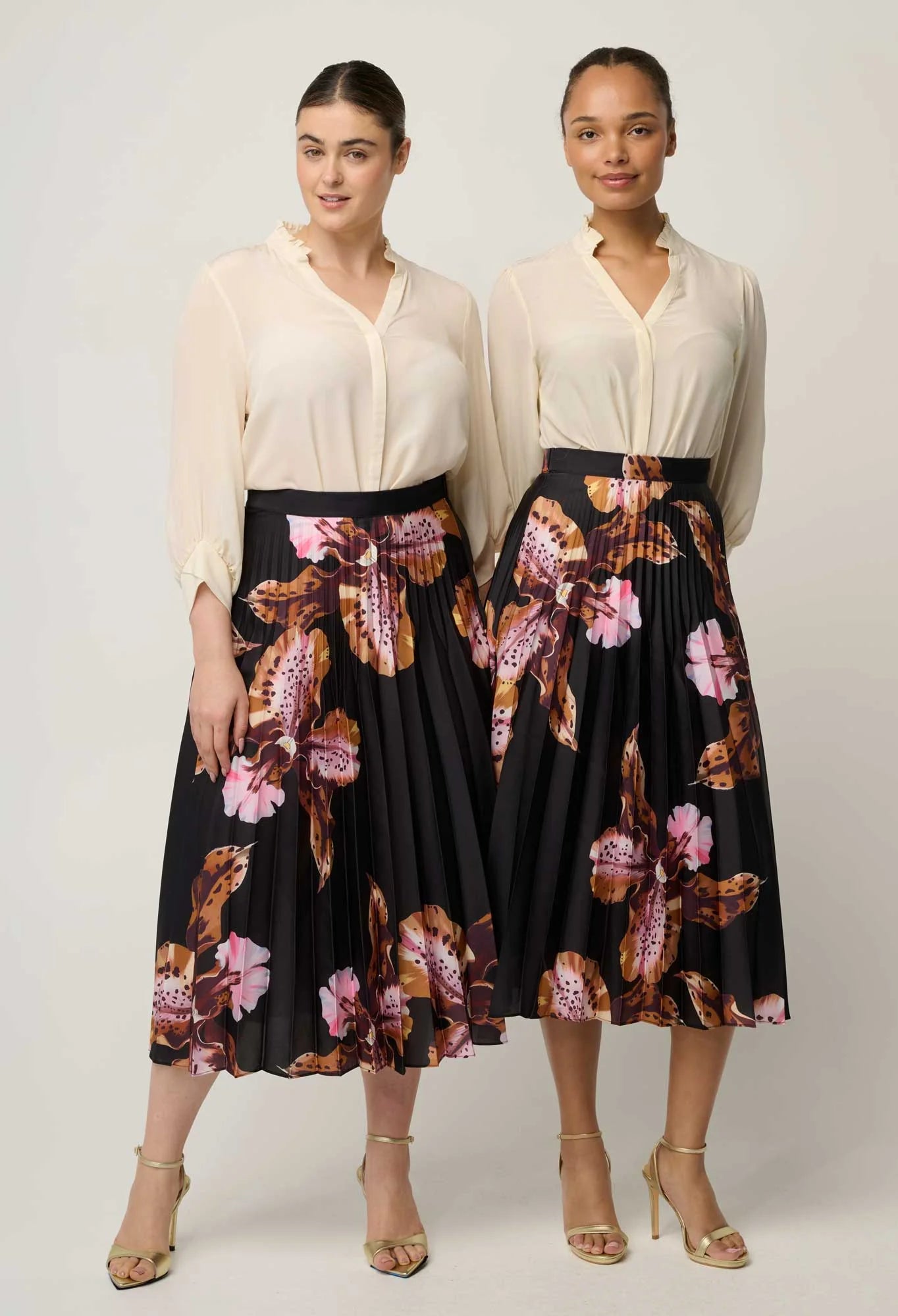 Iris Pleated Skirt