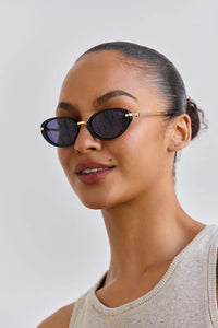 Style 01 Sunglasses - Black/Gold