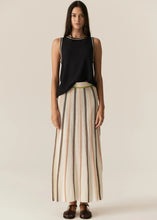 Tedd Knit Tank - Ink/Camel
