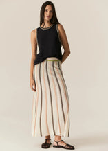 Tedd Knit Tank - Ink/Camel