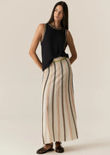 Tedd Knit Tank - Ink/Camel