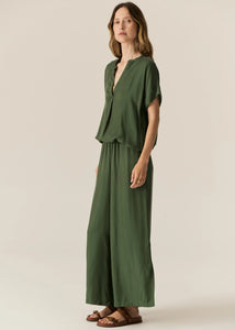 Henri Shirt with Cord - Green
