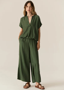 Henri Shirt with Cord - Green