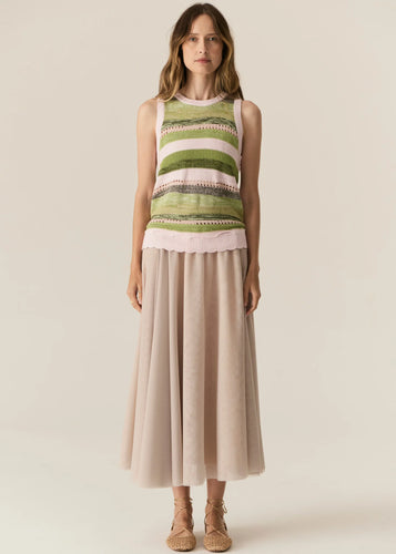 Marc Multistripe Tank - Pink Multi