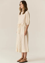 Henri Drawcord Skirt - Natural
