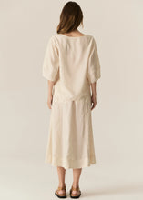 Henri Drawcord Skirt - Natural
