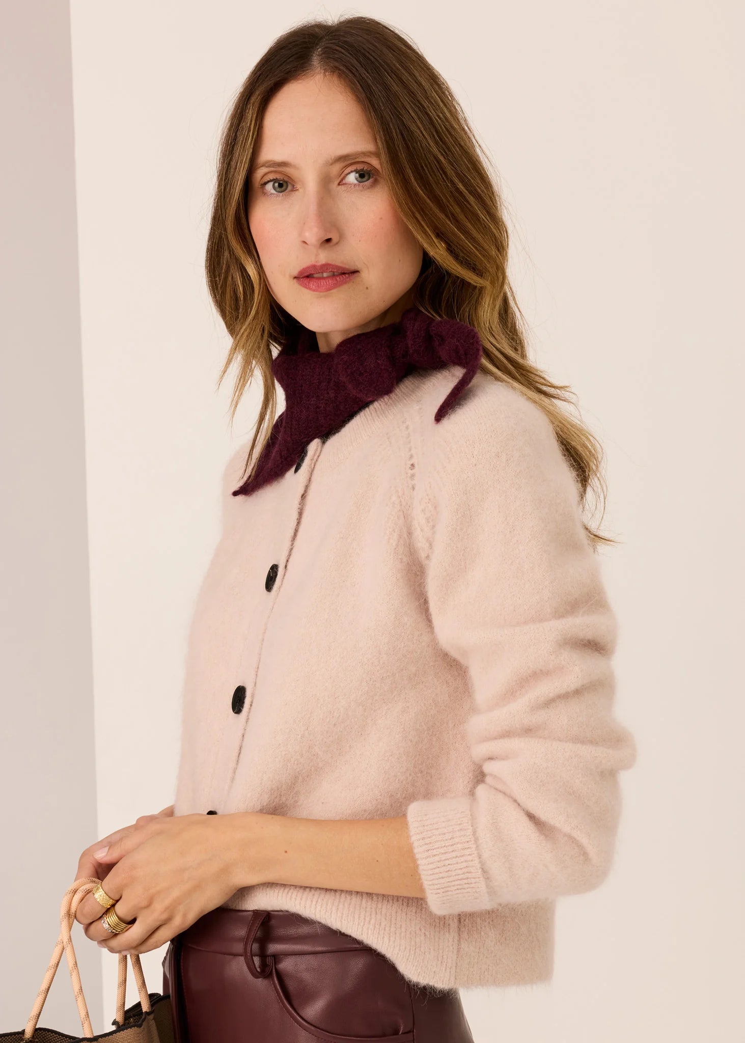 Haviland Cardigan - Blush