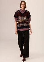 Marlon Stripe Shirt - Merlot Stripe