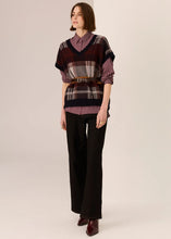 Marlon Stripe Shirt - Merlot Stripe