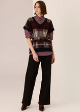 Marlon Stripe Shirt - Merlot Stripe