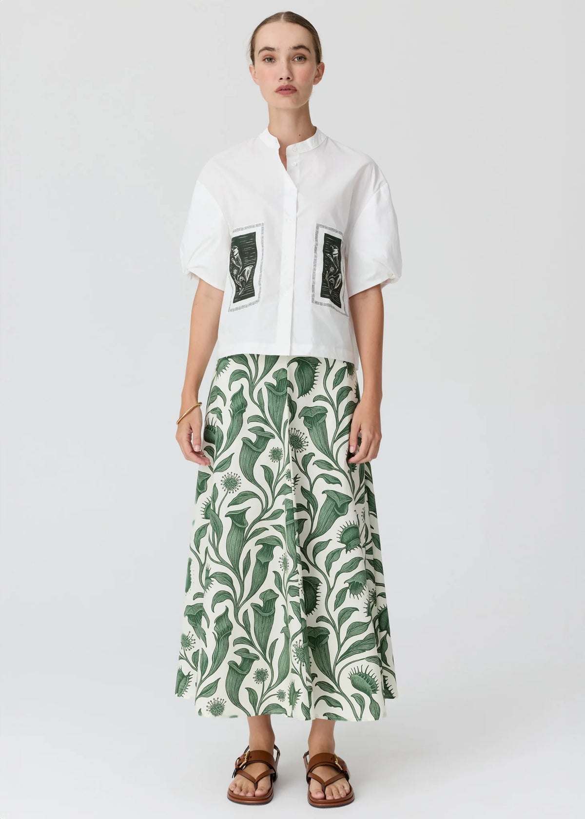 Camp Shirt - Botanica Patch