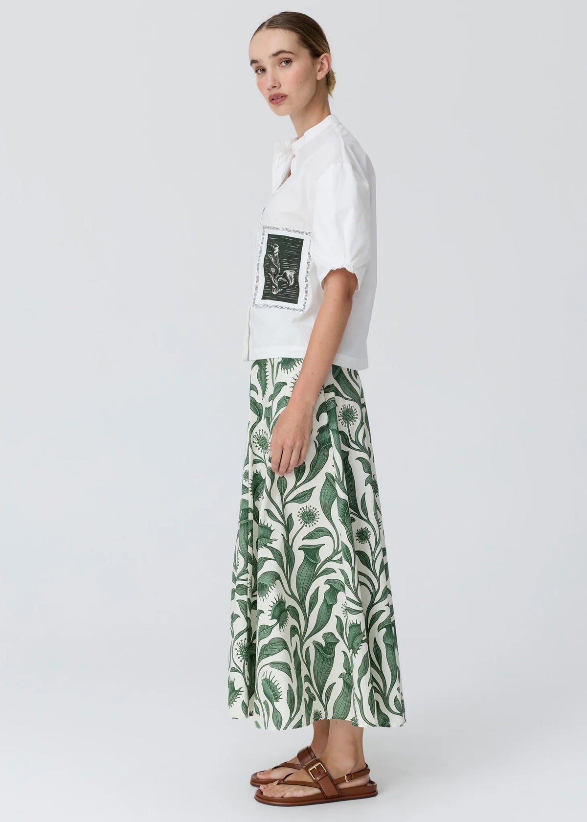 Camp Shirt - Botanica Patch