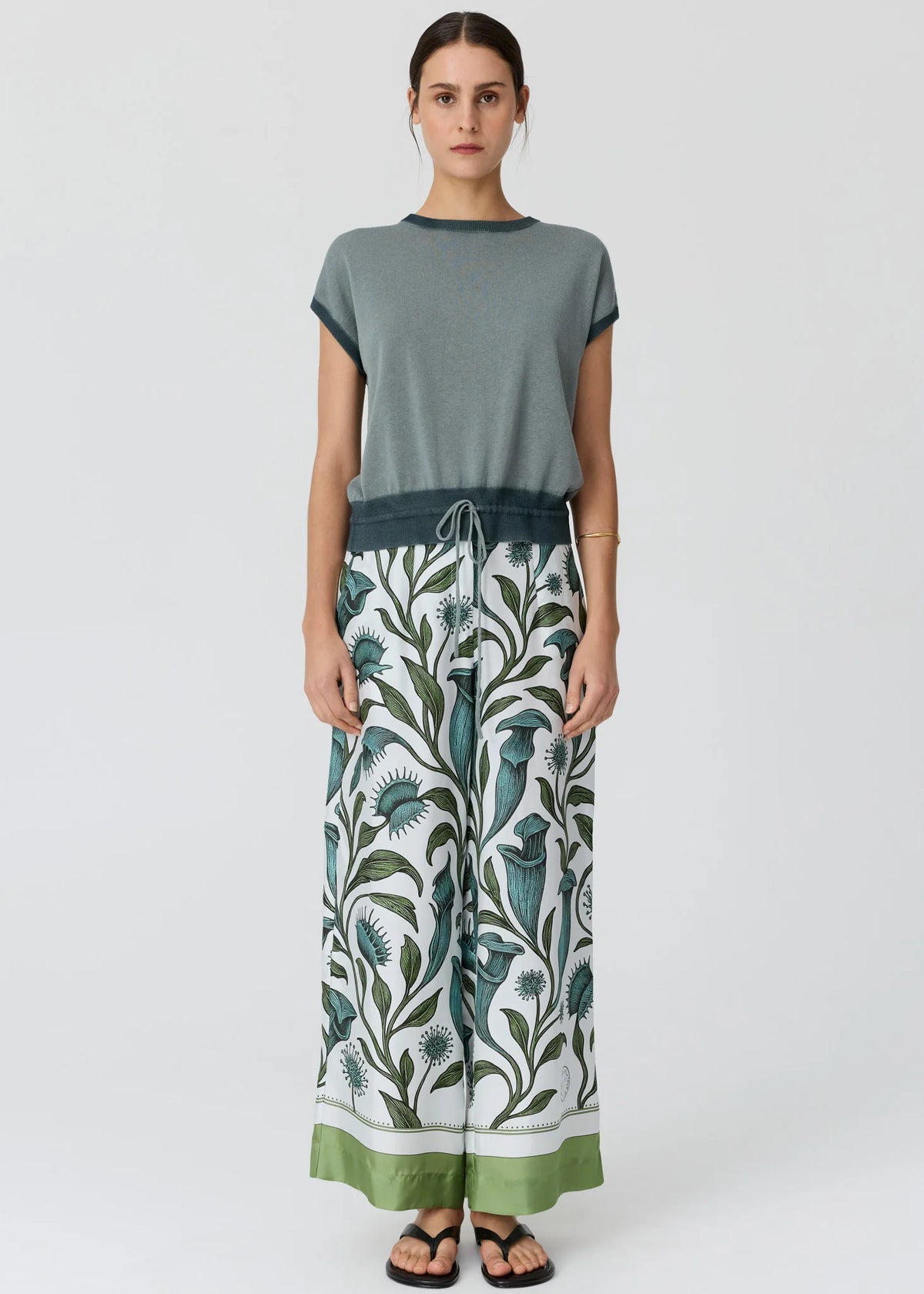 Reed Painted Knit - Ocean/Teal