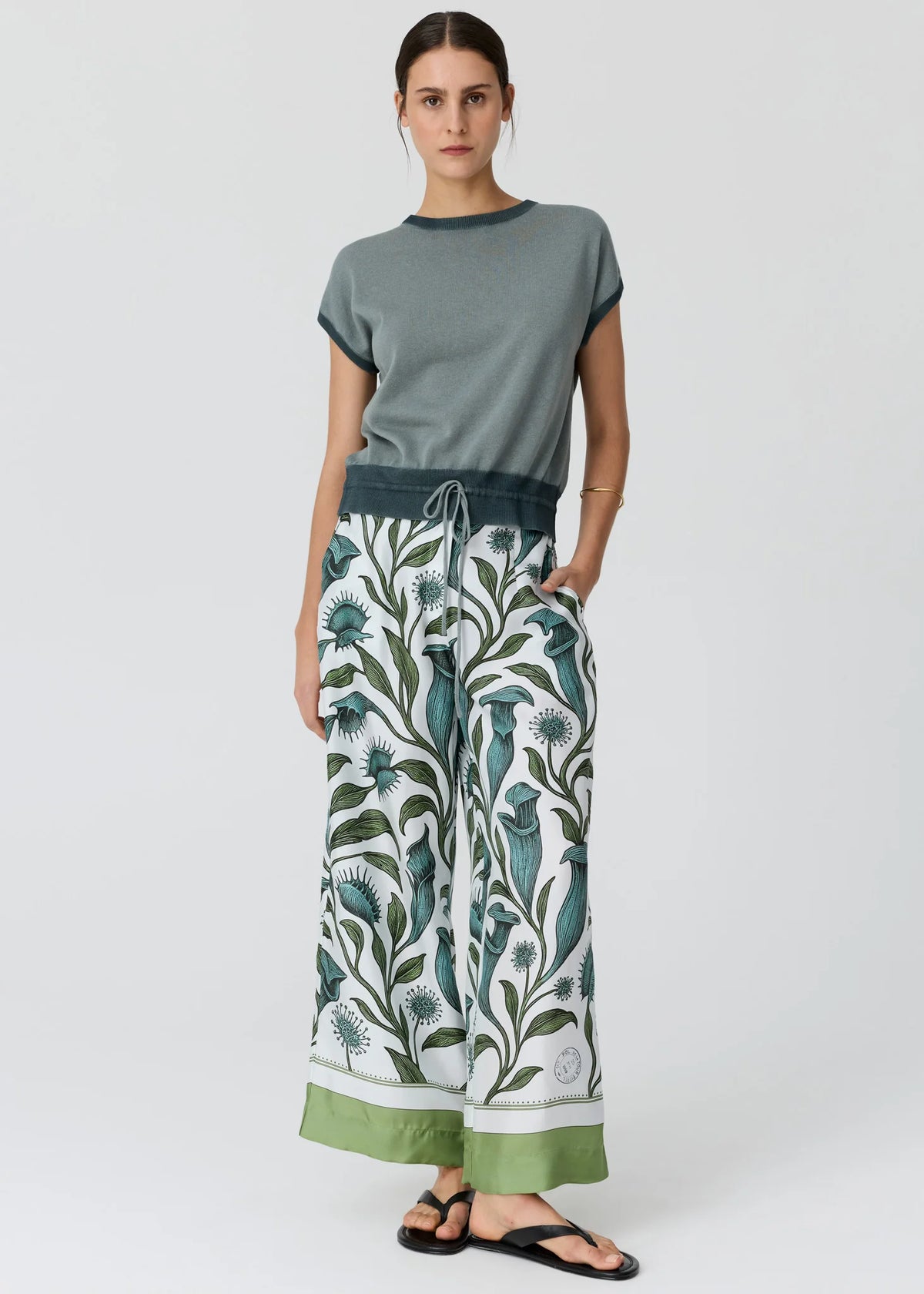 Reed Painted Knit - Ocean/Teal