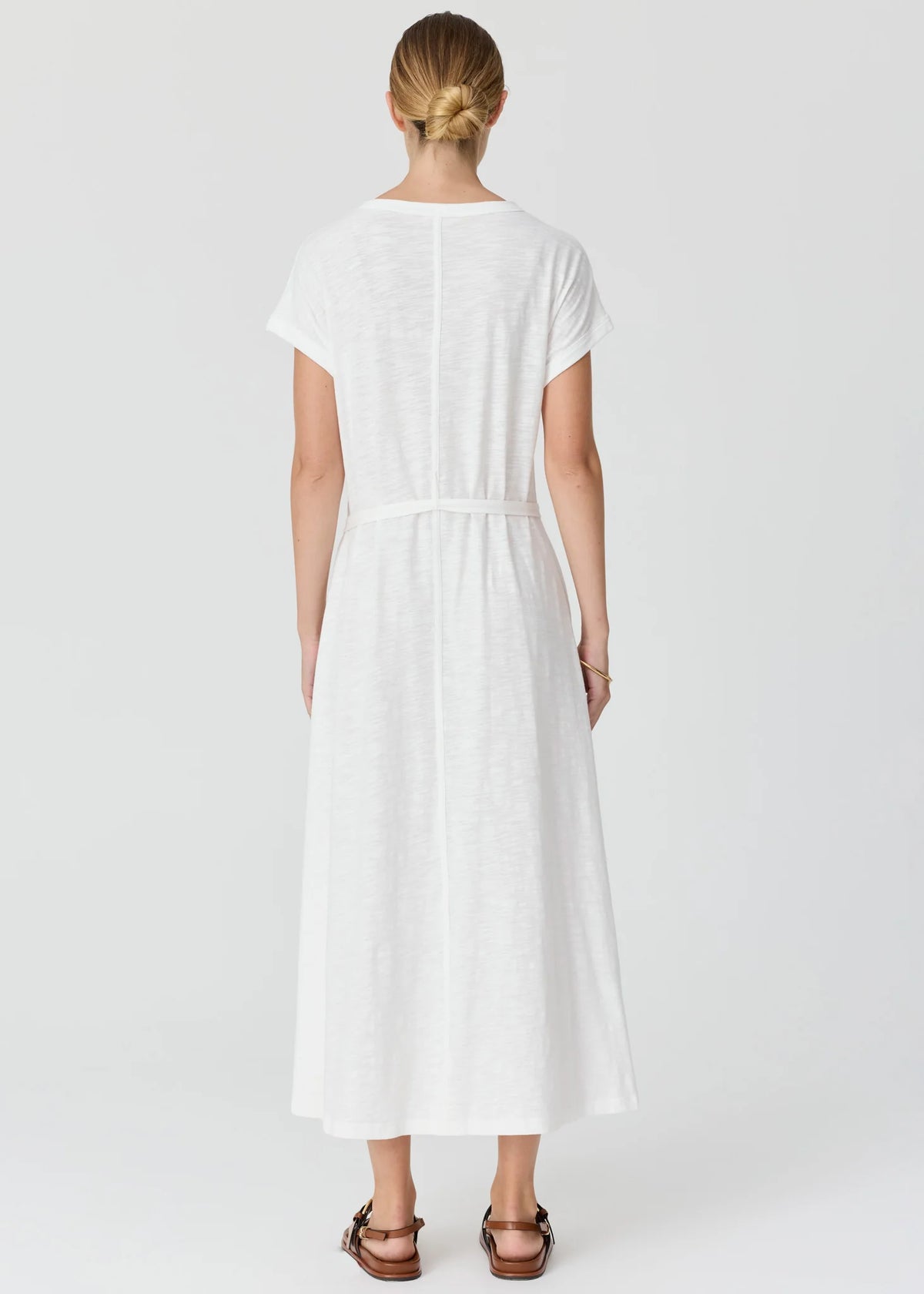 Mast Tee Dress - White