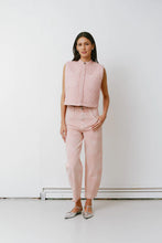 Quilted Pablo Vest - Peony Pink