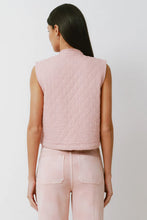 Quilted Pablo Vest - Peony Pink