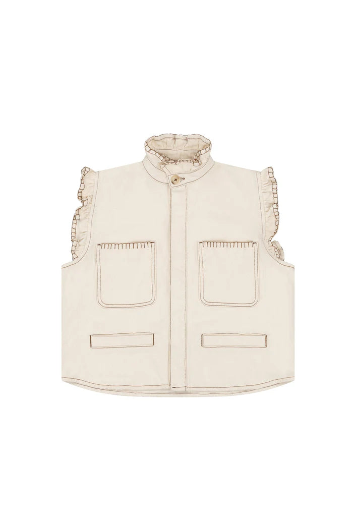 Pablo Vest - Ecru