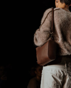 Jojo Shoulder Bag - Umber Pebble