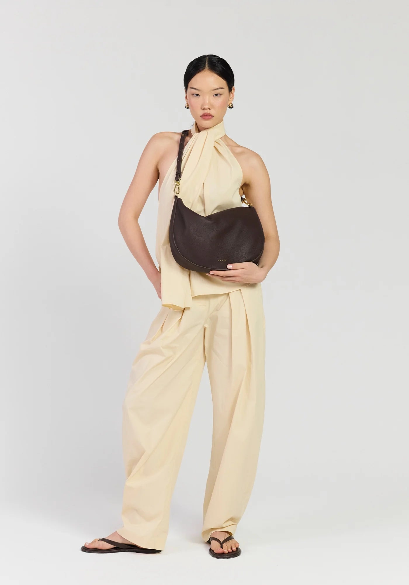Noa Shoulder Bag - Cacao Luxe