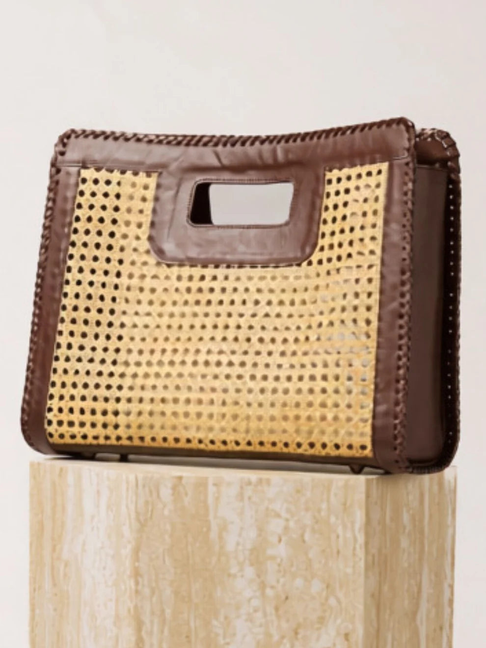 Stitch Edge Tote - Sable