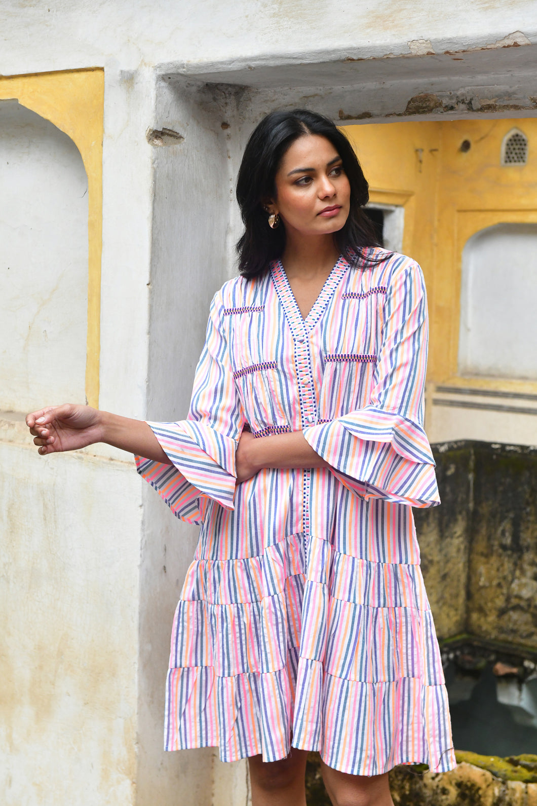 Sunset Swing Dress