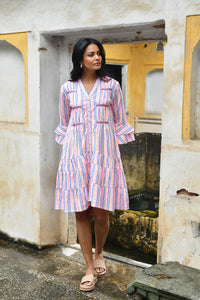Sunset Swing Dress