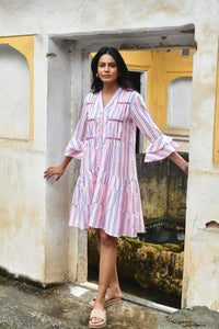 Sunset Swing Dress