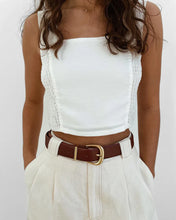 Daphna Wide Belt - Coconut