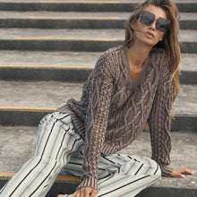 Yeo Long Sleeve Knit - Mud