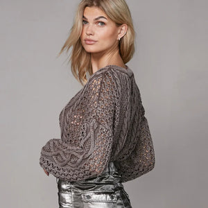 Yeo Long Sleeve Knit - Mud