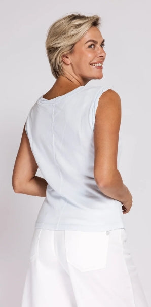 Asha Tank - White