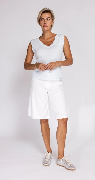 Asha Tank - White
